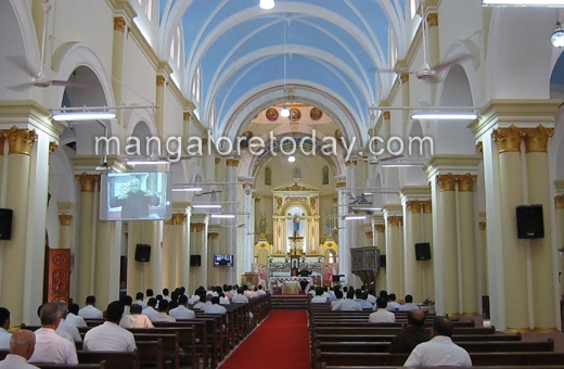 newly redecorated Rosario Cathedral